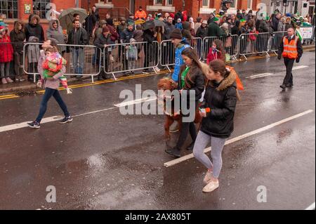 Birmingham, Großbritannien. März 2019. Saint Patrick's Day Parade in Digbeth. © Ken Harrison Stockfoto