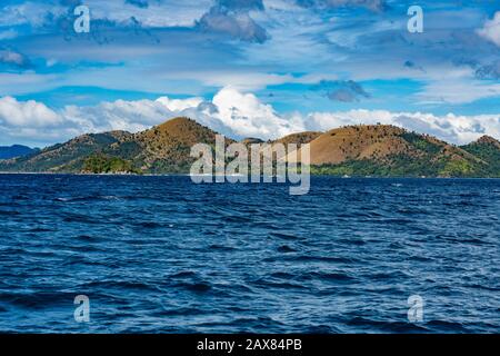 Blick auf die Insel Coron, Philippinen Stockfoto