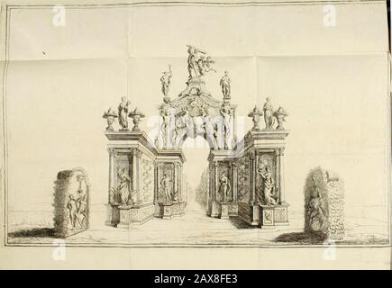 Journal de ce qui s'est fait pour la reception du roy dans sa ville de Metz, le 4aoust 1744: Avec un recuëil de plusieurs piéces sur le même sujet, & sur les accidences survenus Pendant son séjour. Stockfoto