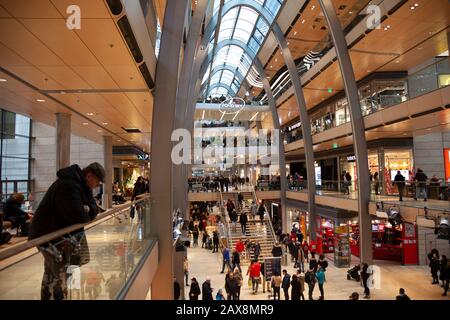 Euro Passage Shopping Mall in Hamburg - Deutschland Stockfoto