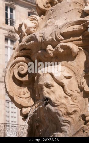 Bordeaux, Place du Parlement, Aquitanien, Frankreich Stockfoto