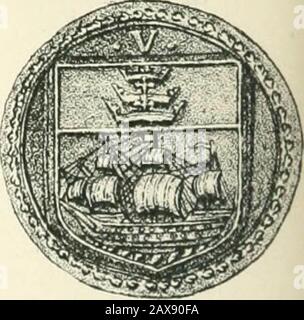 Zweitausend Jahre Bild-Leben; oder, Ein Überblick über die Geschichte und Entwicklung des Bild-Systems von Anfang an, mit besonderem Bezug auf seine Anwendung auf Handel und Industrie; Zusammen mit einer vollständigen Darstellung der Vergoldungen und Handelsgesellschaften von Kingston-upon-Hull vom 14. Bis 18. 1. Matrix des Siegels der Hull Merchants Company. 2. Der Eindruck davon. 3. Das Siegel des Hull Court of the Merchant Adventurers of England. Hull Merchants Company. 177 nichts für das gleiche, aber wenn die Rechnungen mit einer weitaus geringeren Papiermenge umgelegt werden, zahlen sie doppelt, obwohl sie sich vertragen Stockfoto