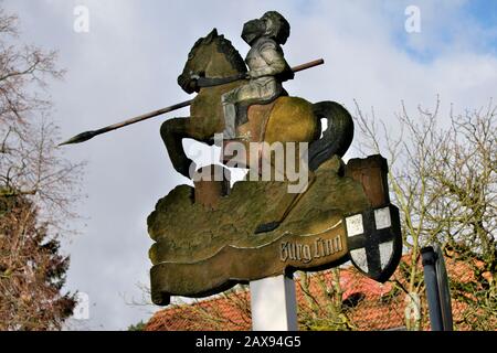 Krefelder Linn, Altstadt, NRW, Deutschland Stockfoto