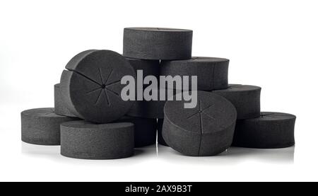 Klonhülsen aus schwarzem Schaum für die Hidroponik und Aeroponik Stockfoto