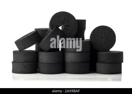 Klonhülsen aus schwarzem Schaum für die Hidroponik und Aeroponik Stockfoto