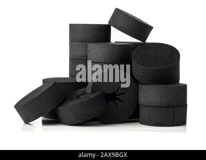 Klonhülsen aus schwarzem Schaum für die Hidroponik und Aeroponik Stockfoto