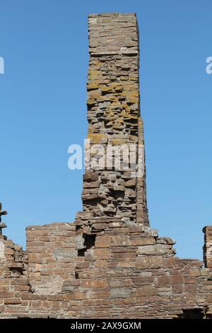 Earl es Palace, Birsay, Orkney, Schottland Stockfoto