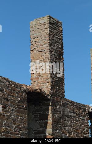 Earl es Palace, Birsay, Orkney, Schottland Stockfoto