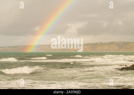 La Jolla California Regenbogen Stockfoto