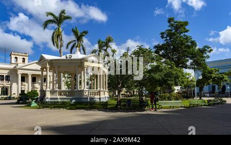 Leoncio Vidal Park in Santa Clara, Kuba Stockfoto