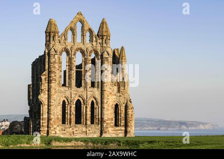 Whitby Abbey, Whitby, North Yorkshire, England. Stockfoto