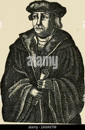 Martin Luther: Der Held der Reformation 1483-1546 / von Henry Eyster Jacobs . n Trennung der Frommth-Kirche. Nay, je schlimmer es ist, desto mehr sollte man sich daran halten. Man kann sich keine Schuld oder Böses vorstellen, für die die Bande der Liebe gespalten und die geistige Einheit gespalten werden sollten. Aber was die Macht und die Macht des römischen Siehe und wie weit er sich ausdehnt, muss das Gelernte entscheiden. So war die Darstellung des Falles, den Luther in Erfüllung seines Versprechens an Miltitz gemacht hatte. Aber die Bemühungen des päpstlichen Nuntius waren ergebnislos.Anfang Mai lud er Luther zu Mitblentz ein, wo Th Stockfoto