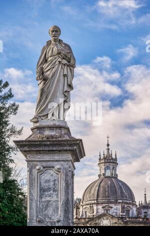 Heiligtum, Loyola Basilika Loiola, monumentale, religiöse Komplex, gebaut um den Geburtsort von Ignacio de Loyola, Gründer der Jesuiten Stockfoto