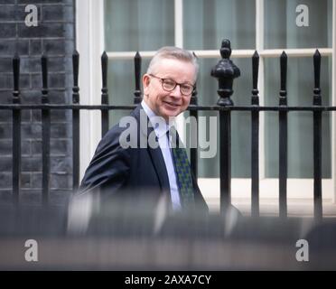London, Großbritannien. Januar 2020. Michael Gove, Kanzler des Duchy of Lancaster, kommt zur Kabinettssitzung. Kredit: Tommy London/Alamy Live News Stockfoto