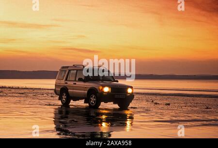 1998 Land Rover Discovery Series 2 in Schottland Stockfoto