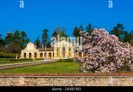 Italien Veneto Provinz Treviso Villa di Maser (Barbaro) - Palladio Architekt Stockfoto