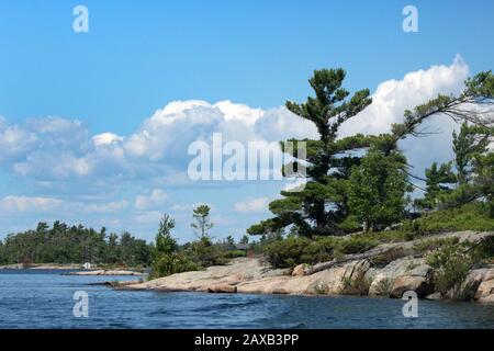 Dreißigtausend Inseln der Georgian Bay Stockfoto