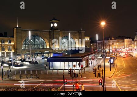 King's Cross Station in Camden in London, England Stockfoto