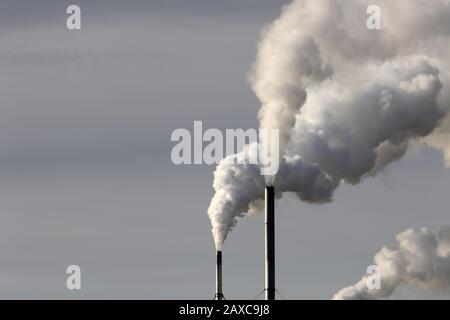 Schornsteine Stockfoto