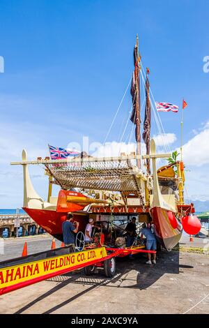 MO'okiha O Pi'ilani: Startmorgen Stockfoto