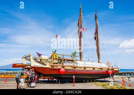 MO'okiha O Pi'ilani: Startmorgen Stockfoto