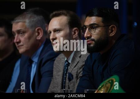 Agit Kabel; Benedikt Poelchau; Boxen; Magdeburg; Presse; Pressekonferenz; SES; Ulf Steinforth; Stockfoto