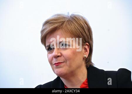 Auslandspresse-Briefing mit Nicola Sturgeon SNP-Chef, schottischer Abgeordneter am 11. Februar 2019 im Carlton House, London, Großbritannien Stockfoto