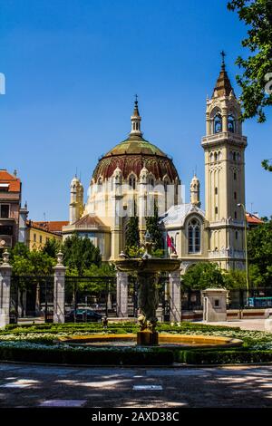 Kirche San Manuel y San Benito Stockfoto