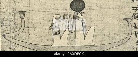 Papyrus funéraires de la XXIe Dynastie. mf!i£mmmmmmêmm^^m^ ?-? P^^^ ë3L. 1 cil. 107. (I CI.. 109. 7 8 y 10 11 12 la U 15 l(i 17 Ch.l02. IX 19 20 i 22J 23 ] 1 25 -Q ? •! ? 26 Papyrus de Nesikhonsou. Pi.. XXI- 14 Stockfoto