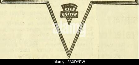 The American Legion Weekly [Band 4, No45 (10. November 1922)] . Ein Glücklicher Junge! Die schöne Oberfläche eines Scharfen Kutter Messers lässt seine Augen glänzen. Seine Robustheit wird ihm für viele A.Happy Christmas gefallen. Simmona Hardware Company A2EE¥ mm SEITE 36 THE AMERICAN LEGION WEEKLY Stockfoto