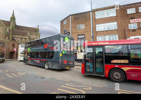 Busse, Birmingham UK Stockfoto