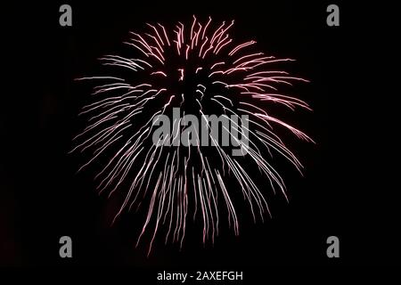 Feuerwerk am Canada Day Stockfoto