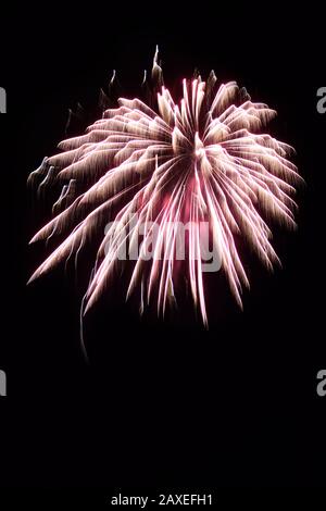 Feuerwerk am Canada Day Stockfoto