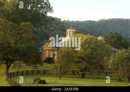 Wunderschönes Anwesen in Virginias Landschaft, USA Stockfoto