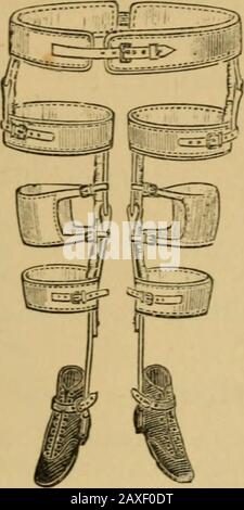 Katalog der Chirurgen Instrumente und medizinische applizierungElektrotherapeutische ApparatusDie chirurgischen und Krankenzimmer, Arzneitruhen usw. Stockfoto