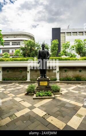 Heldendenkmal und Museum in Surabaya, Ostjava, Indonesien Stockfoto