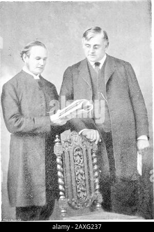 Phillips Brooks: Der Mann, der Prediger und der Autor, der auf der "Schätzung" basiert. PHILLIPS BROOKS UND CANON FARRAR. S PHILLIPS BROOKS. Stockfoto