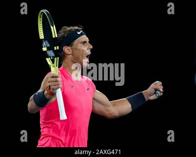 Rafael NADAL (ESP) bei den Australian Open 2020 Stockfoto
