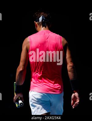 Rafael NADAL (ESP) bei den Australian Open 2020 Stockfoto