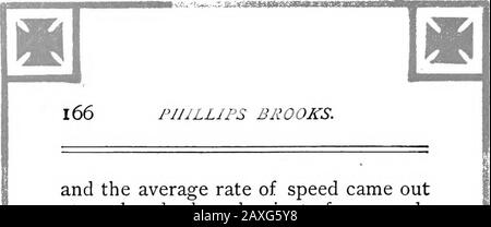 Phillips Brooks: Der Mann, der Prediger und der Autor, der auf der "Schätzung" basiert. Stockfoto