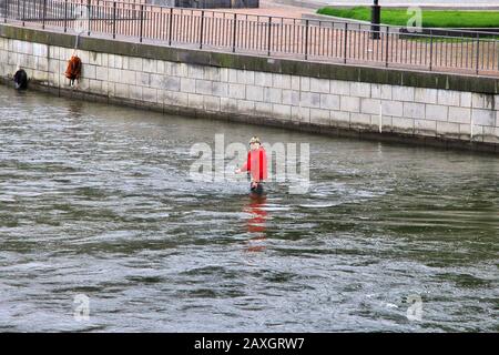 Stockholm / Schweden - 23. Juni 2012: Die Böschung in Stockholm, Schweden Stockfoto