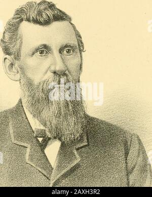 Geschichte von Alexander, Union und Pulaski Counties, Illinois. Stockfoto