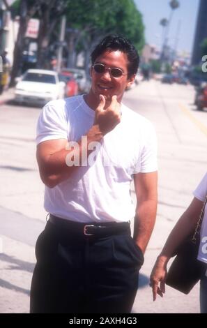 Westwood, Kalifornien, USA 9. Juli 1995 Schauspieler Dean Cain besucht Warner Bros. Pictures' 'Free Willys 2: The Adventure Home' Premiere am 9. Juli 1995 im Mann Village Theatre in Westwood, Kalifornien, USA. Foto von Barry King/Alamy Stock Photo Stockfoto