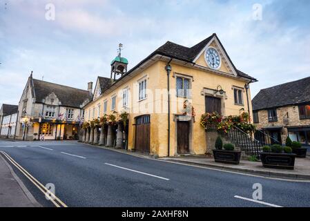 Das Market House in Tetbury, England. Stockfoto