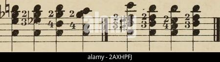 Mein System des übens für Geige und Lavier auf psycho-physiologischer grundlinie . 2BP# 2,   St 2f *=*=!. 3 "fe BJ * Stockfoto