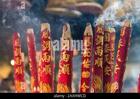 Chinesisches Neujahr 2020, Lamma Island, Hongkong Stockfoto