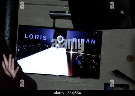 New York, NY, USA. Februar 2015. Atmosphäre bei der Feier für Designer Loris Diran's Debüt Als Erster amerikanischer Designer, Der Auf Den Laufbahnen der Hong Kong Fashion Week in Troy Liquor Bar auftritt. Kredit: Steve Mack/Alamy Stockfoto