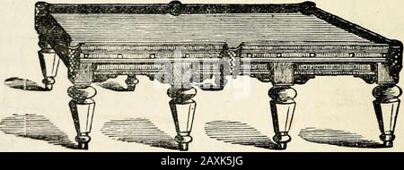 Die neue jährliche Liste der Armeen, die Milizliste und die indische Liste des öffentlichen Dienstes . B. B,B, BOARD-BATTJE-NEUES SPIEL. AUKANGEU MIT BAGATKLLE UND BILLARD AUF EINEM TISCH. Thurston & CO., Billiard Table Manufacturers, Lamp Makers & Gas Fitters, Her Majesty The Oueen, H.R.H. The Prince of Wales, H.R.H. Der Herzog von Edinburgh, H.S.H. Der Fürst von Leiningen, Der Rechte Hon. Der Staatssekretär für Krieg, Die Oberkommissare der Admiralität, &c., &c 14, Catherine Street, Strand, London und Salisbury Wharf, Adelphi, W.C.. London Agents for Ormes Patent Cue-Tip Verbindungselemente, zs. 6d. Und 3^. Je 6d; nach Post, 2s. 2,d. Stockfoto