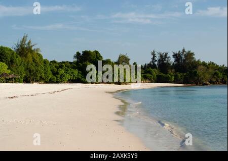 Strand, Pemba Island, Sansibar-Archipel, Tansania Stockfoto