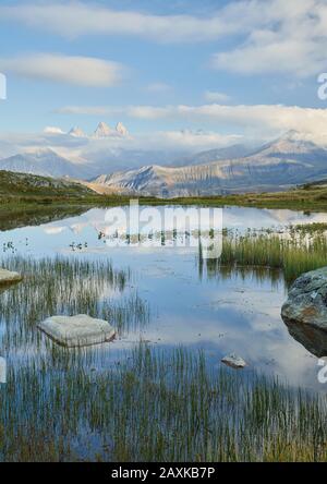 Lac Guichard, Col de la Croix de Fer, Rhone-Alpen, Savoie, Frankreich Stockfoto